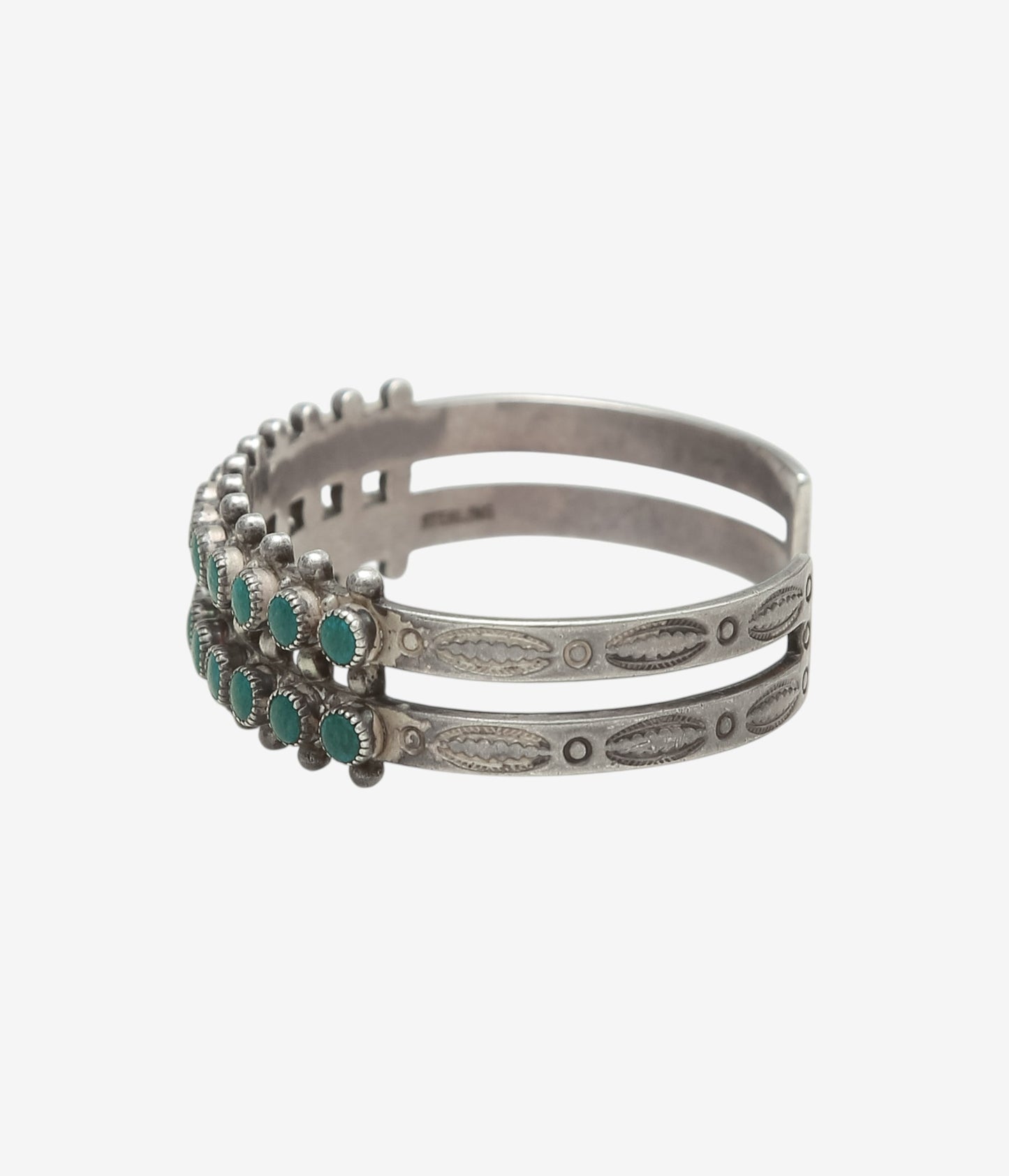 VINTAGE JEWELRY  ''VINTAGE INDIAN JEWELRY BANGLE 2'' (SILVER)