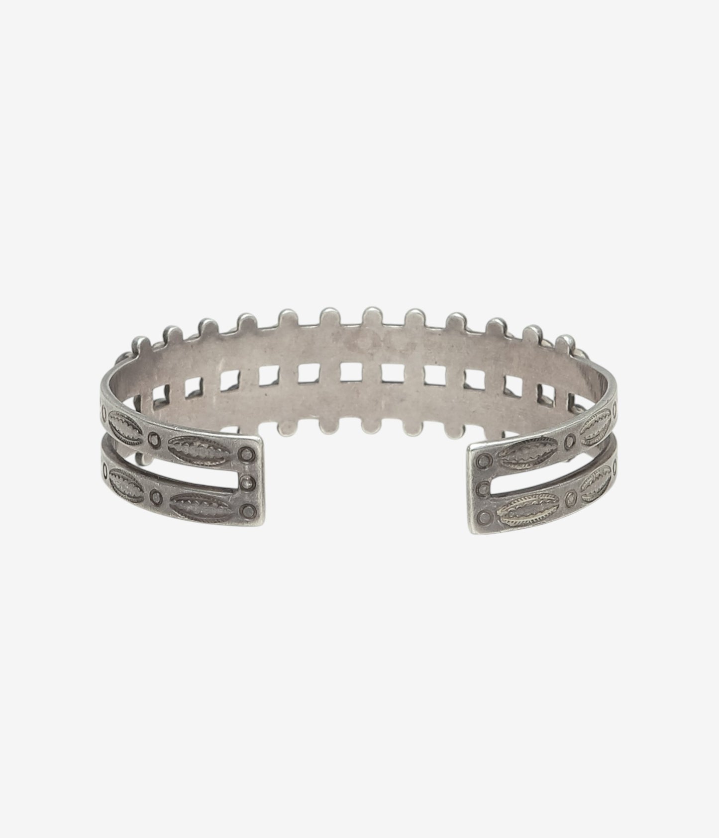 VINTAGE JEWELRY  ''VINTAGE INDIAN JEWELRY BANGLE 2'' (SILVER)