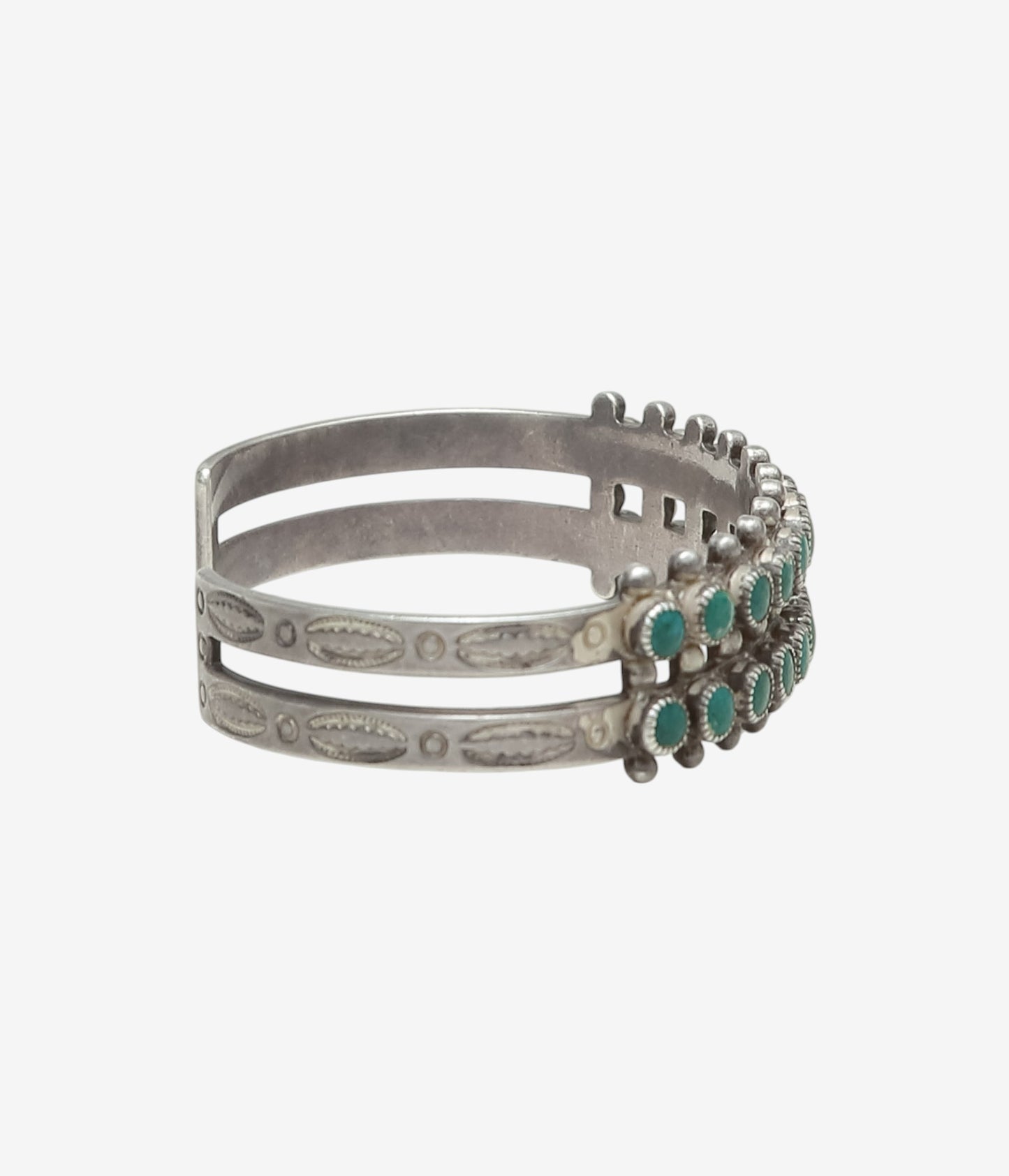 VINTAGE JEWELRY  ''VINTAGE INDIAN JEWELRY BANGLE 2'' (SILVER)