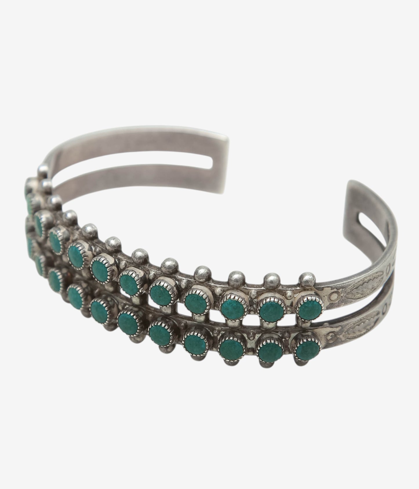 VINTAGE JEWELRY  ''VINTAGE INDIAN JEWELRY BANGLE 2'' (SILVER)