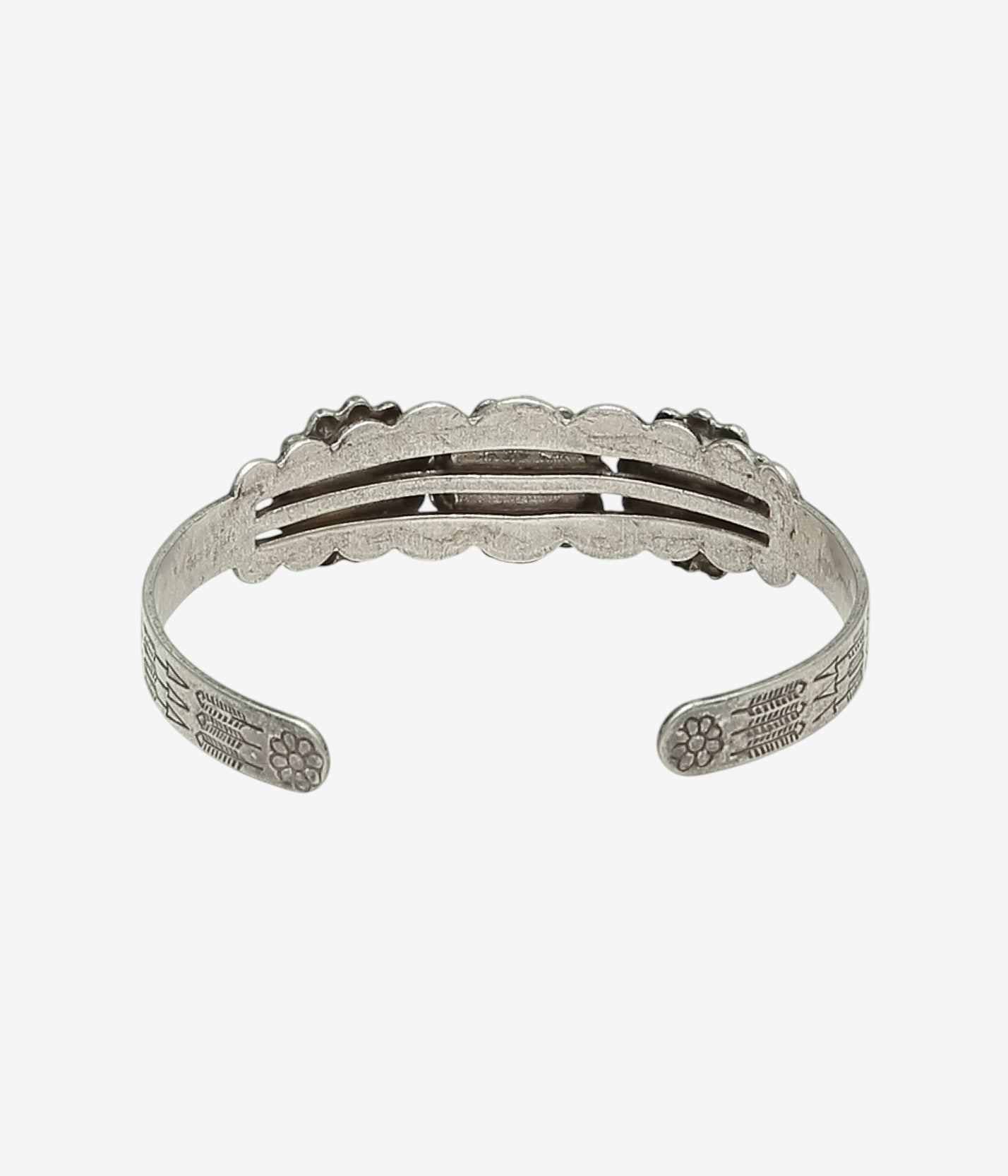 VINTAGE JEWELRY ''VINTAGE INDIAN JEWELRY BANGLE 4'' (SILVER)