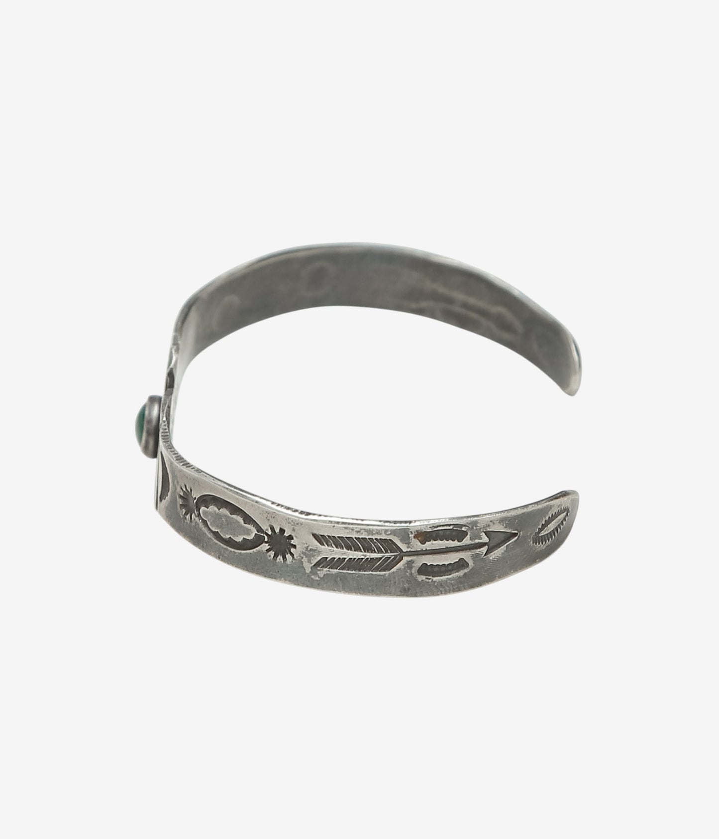 VINTAGE JEWELRY ''VINTAGE INDIAN JEWELRY BANGLE 6'' (SILVER)