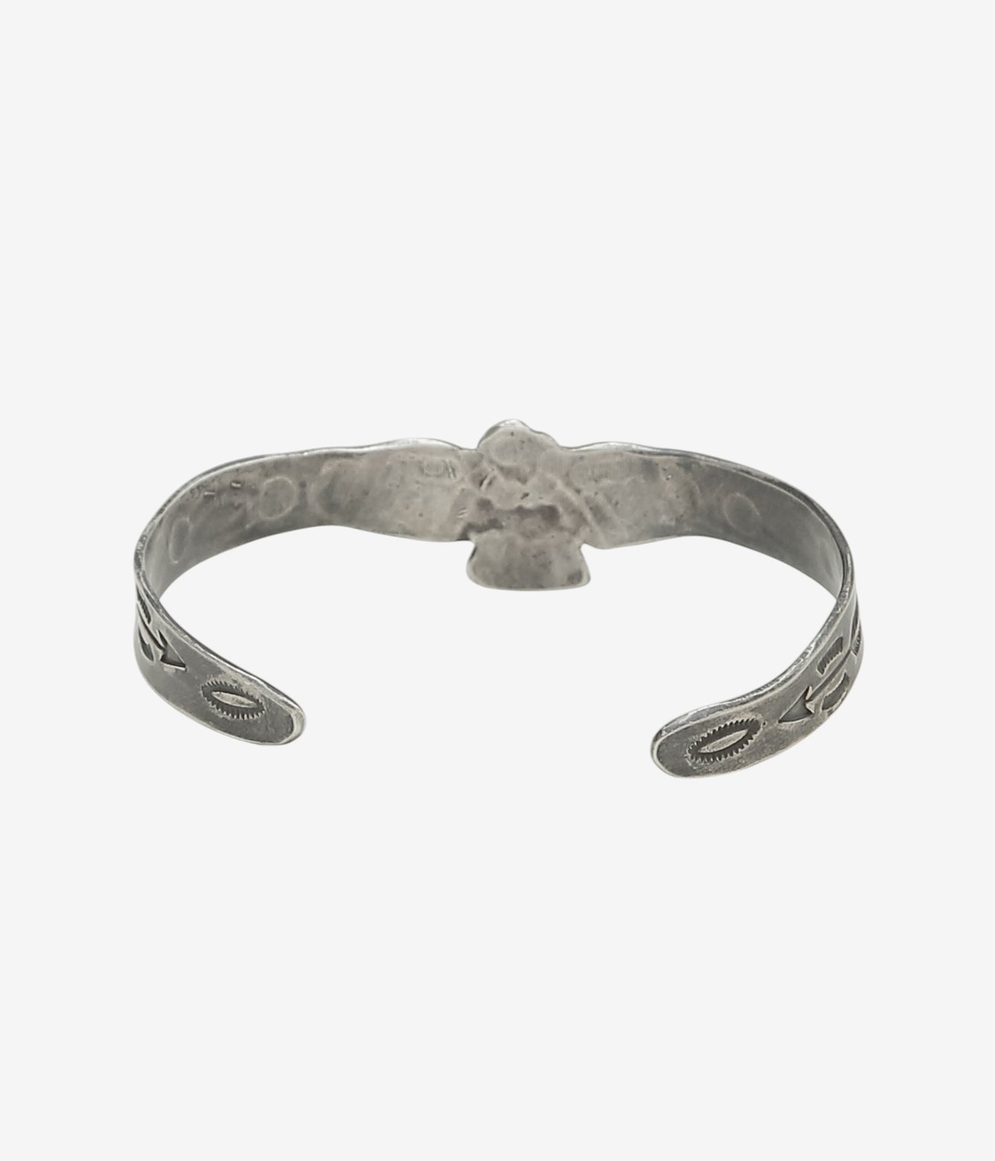 VINTAGE JEWELRY ''VINTAGE INDIAN JEWELRY BANGLE 6'' (SILVER)