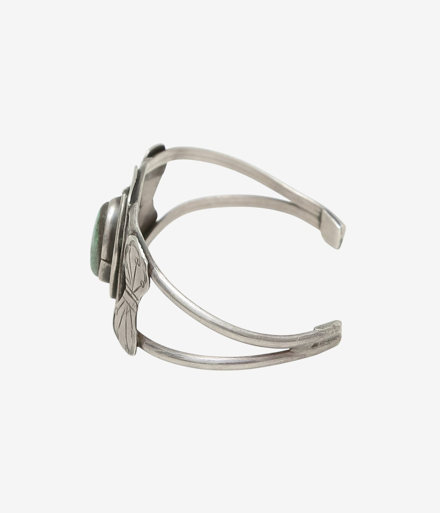 VINTAGE JEWELRY ''VINTAGE INDIAN JEWELRY BANGLE 8'' (SILVER)