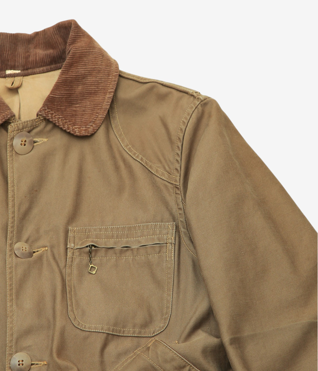 USED&VINATGE ''50's HUNTING JACKET'' (BEIGE)