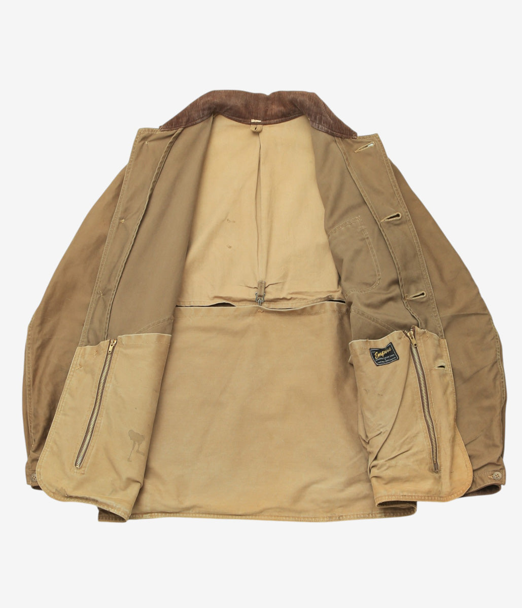 USED&VINATGE ''50's HUNTING JACKET'' (BEIGE)