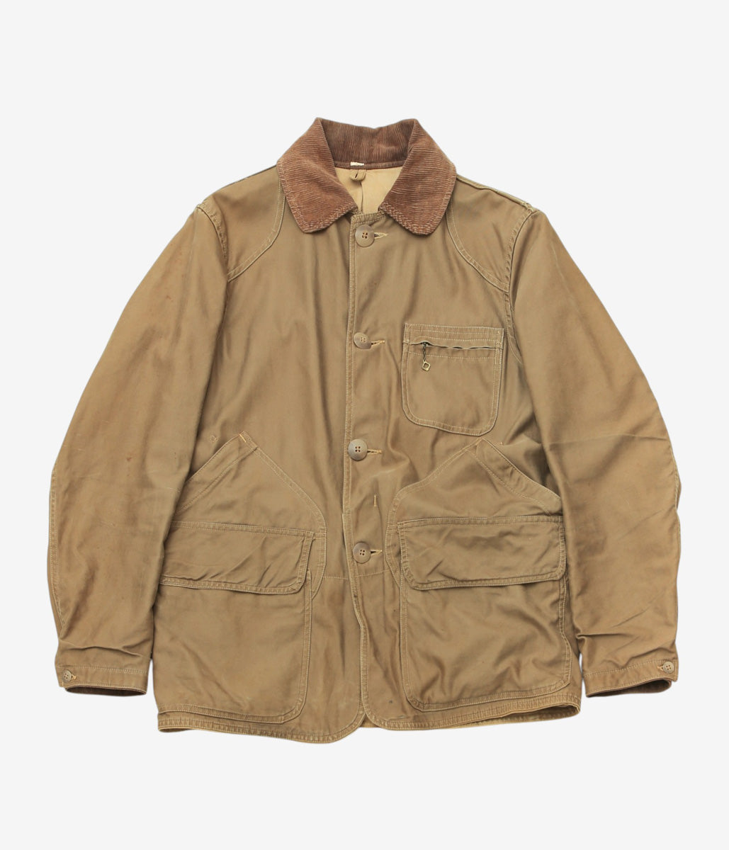 USED&VINATGE ''50's HUNTING JACKET'' (BEIGE)