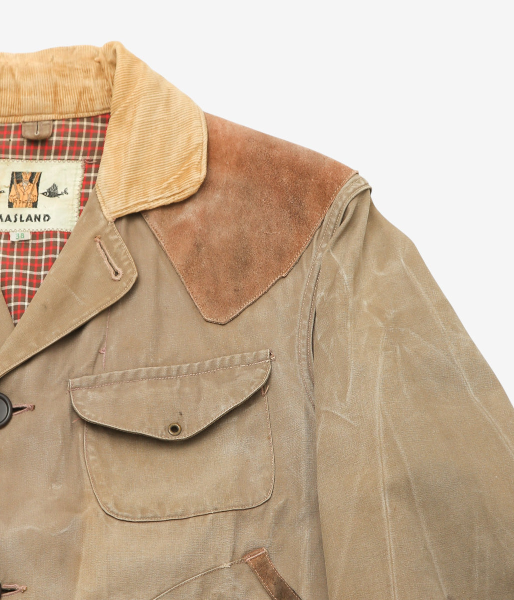 USED&VINTAGE ''50's MASLAND HUNTING JACKET'' (KHAKI)