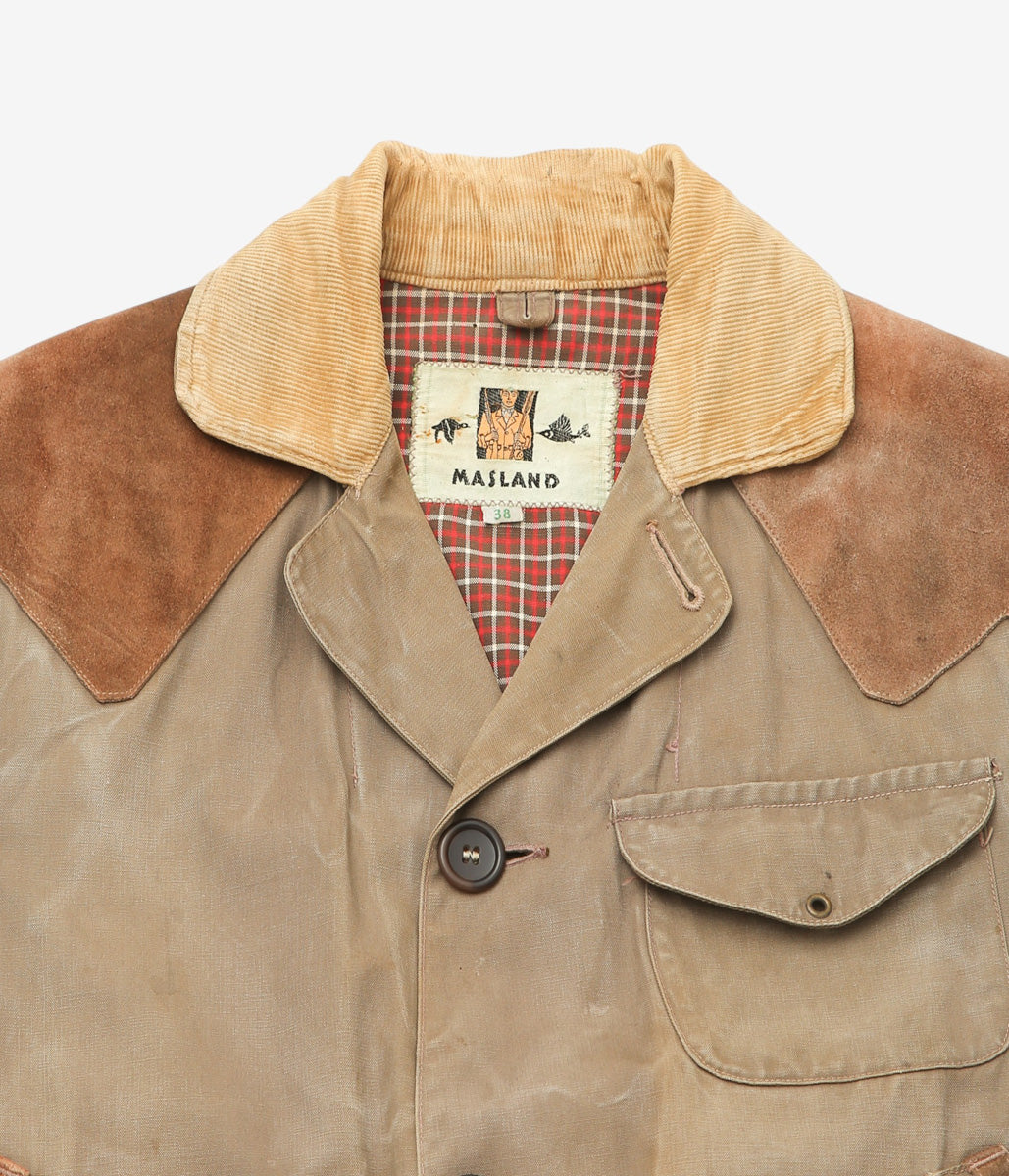 USED&VINTAGE ''50's MASLAND HUNTING JACKET'' (KHAKI)