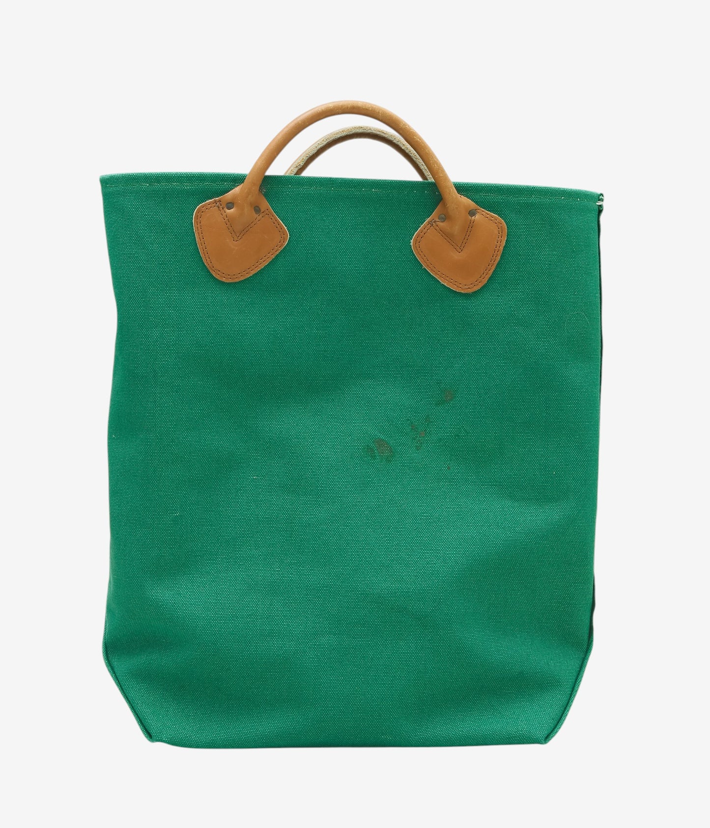 VINTAGE BAGS ''80'S L.L.BEAN GREEN LOG BAG'' (GREEN)