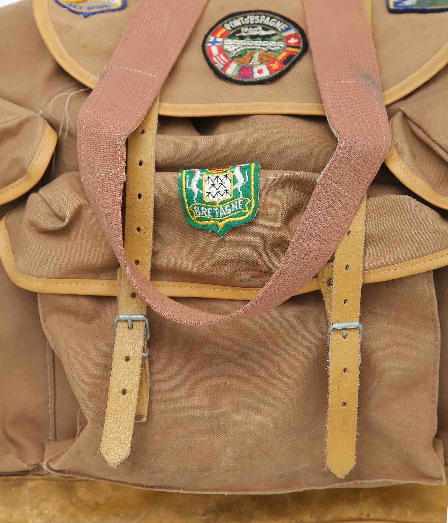USED&VINTAGE''1960~70'S SAC LAFUMA MADE IN FRANCE'' (BEIGE)