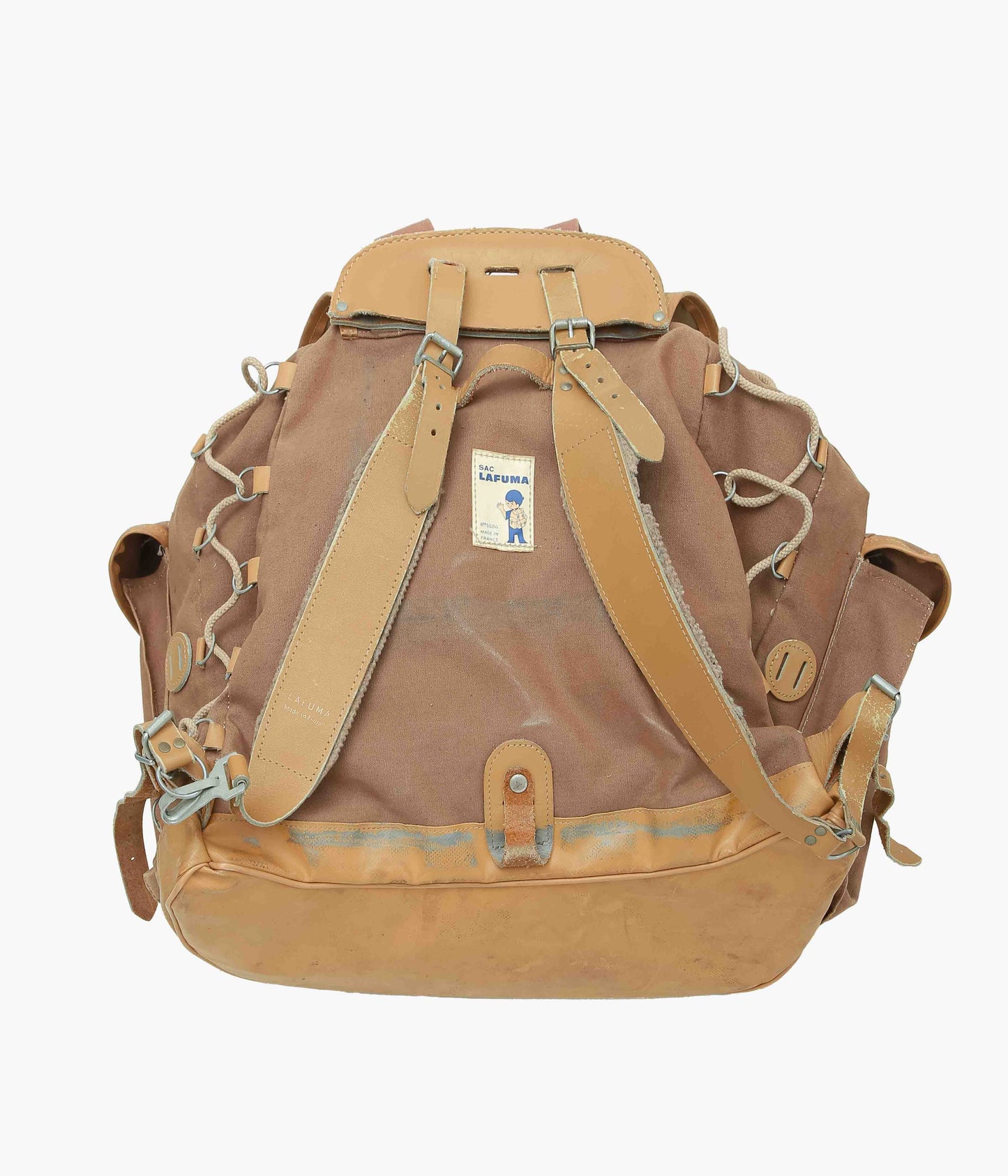 USED&VINTAGE''1960~70'S SAC LAFUMA MADE IN FRANCE'' (BEIGE)