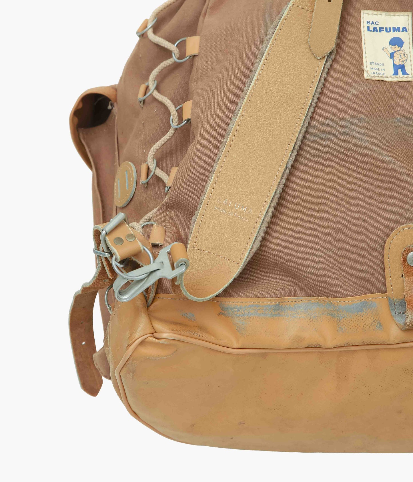 USED&VINTAGE''1960~70'S SAC LAFUMA MADE IN FRANCE'' (BEIGE)