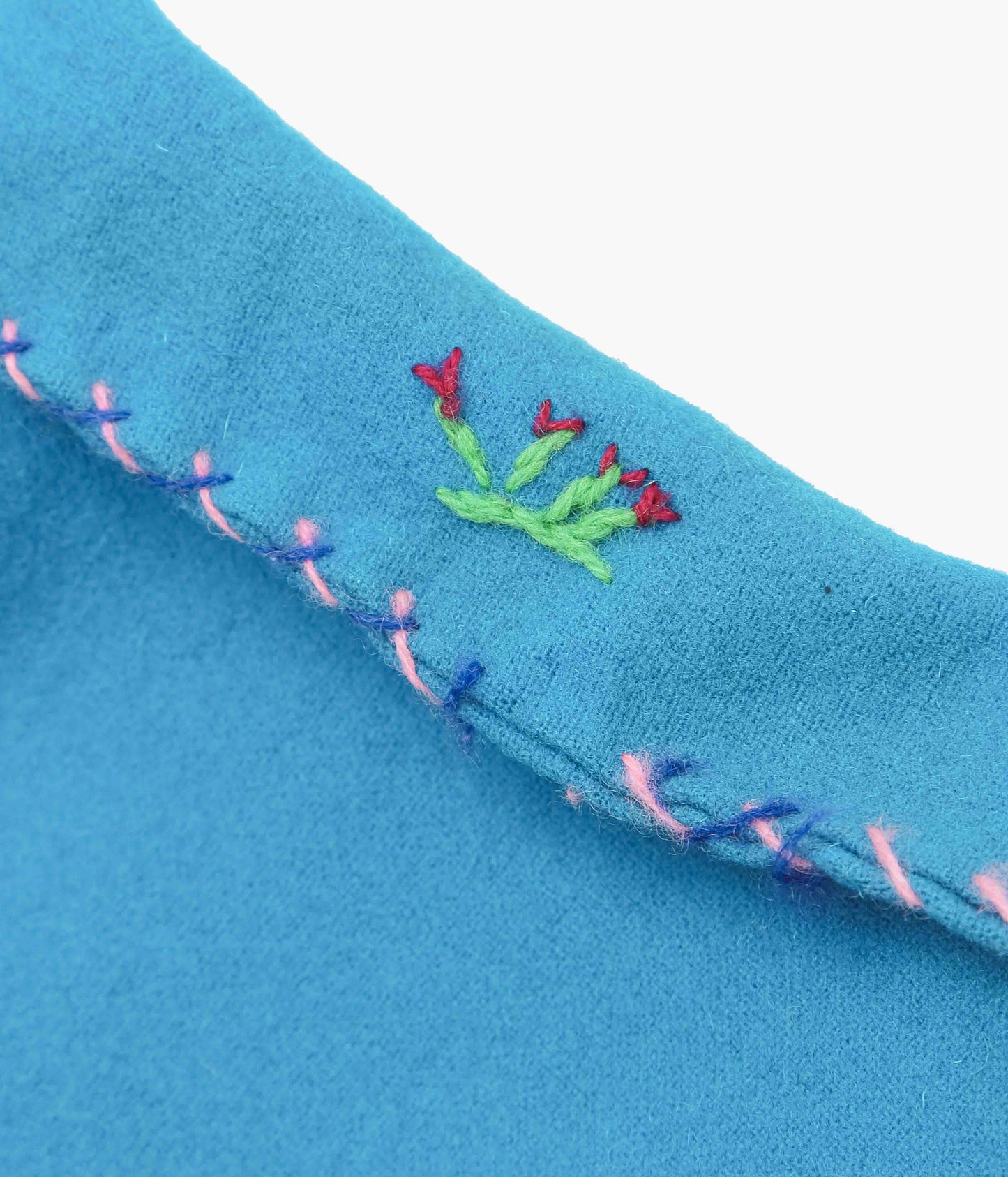 USED&VINTAGE ''40~50's MEXICAN SOUVENIR JACKET'' (TURQUOISE)