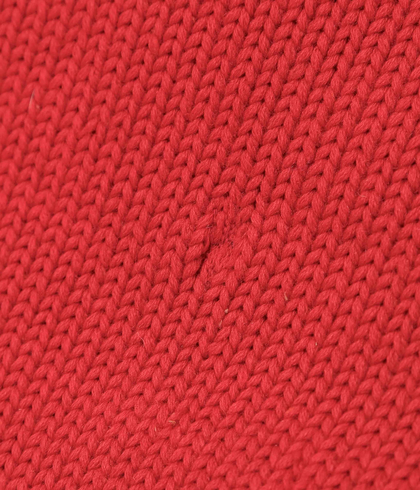 USED&VINTAGE''40'S V-NECK LETTERED SWEATER''(RED)