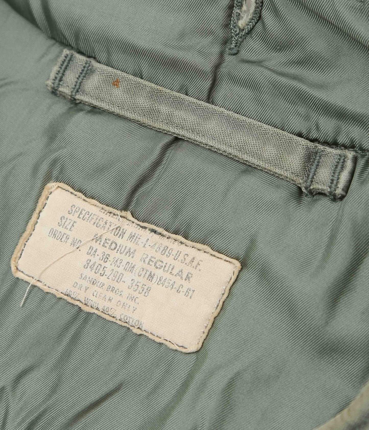 VINTAGE CLOTHING ''61's USAF PILE LINER JACKET''