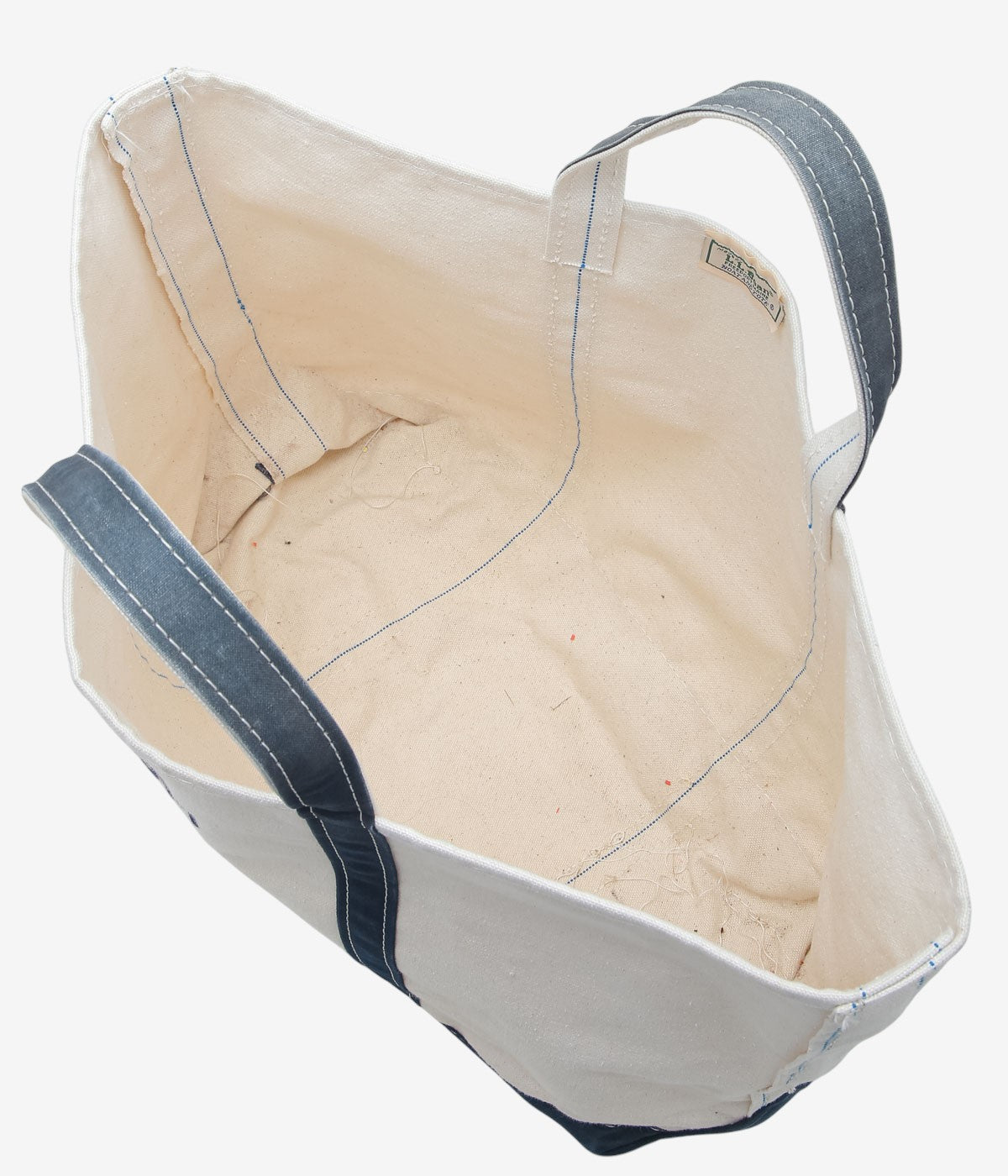 USED&VINTAGE ''80's L.L. BEAN BOAT AND TOTE L'' (NAVY)
