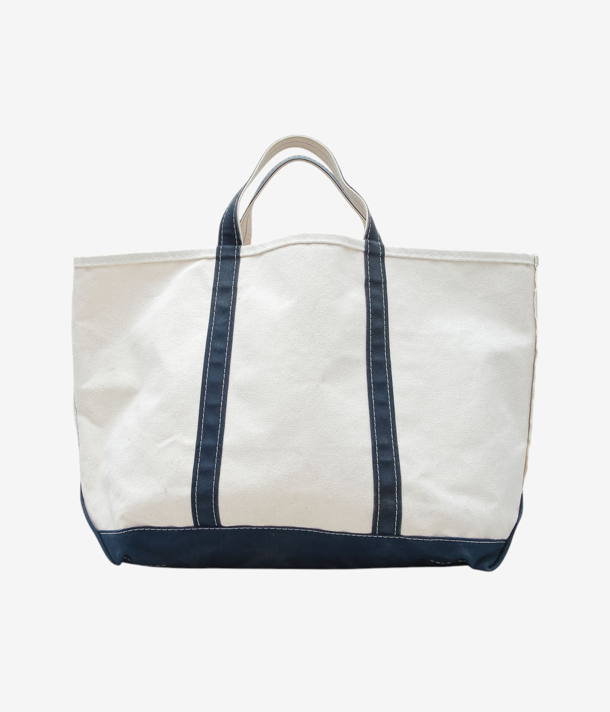 USED&VINTAGE ''80's L.L. BEAN BOAT AND TOTE L'' (NAVY)