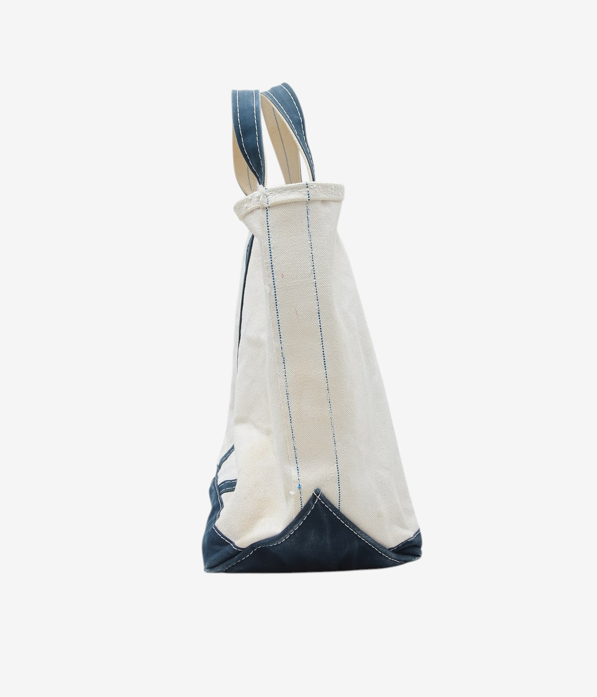 USED&VINTAGE ''80's L.L. BEAN BOAT AND TOTE L ZIPPER'' (NAVY)