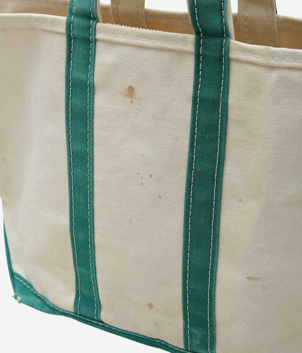 USED&VINTAGE ''80's L.L. BEAN BOAT AND TOTE M'' (GREEN)