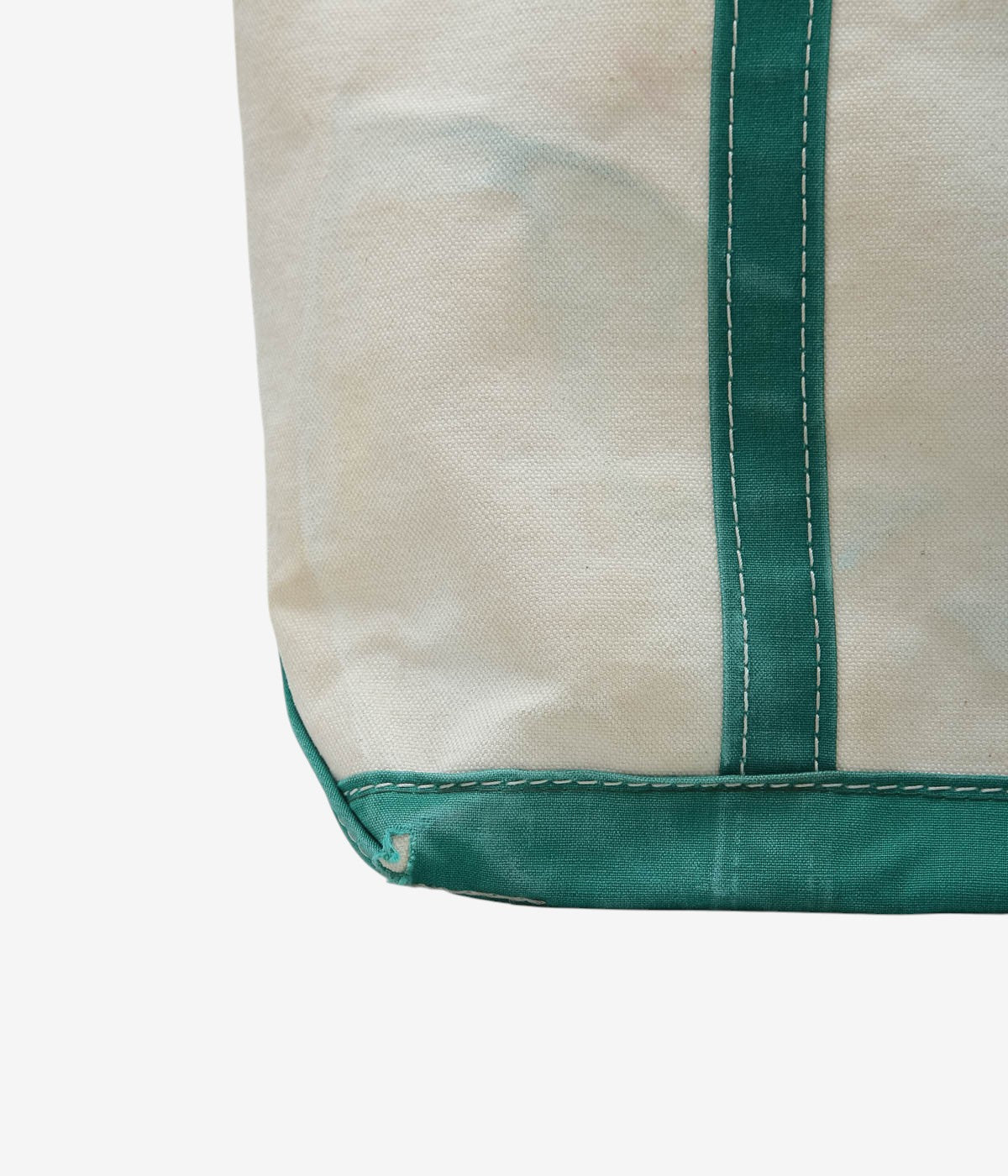 USED&VINTAGE ''80's L.L. BEAN BOAT AND TOTE M'' (GREEN)