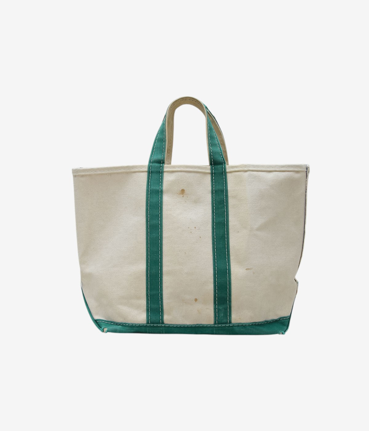 USED&VINTAGE ''80's L.L. BEAN BOAT AND TOTE M'' (GREEN)