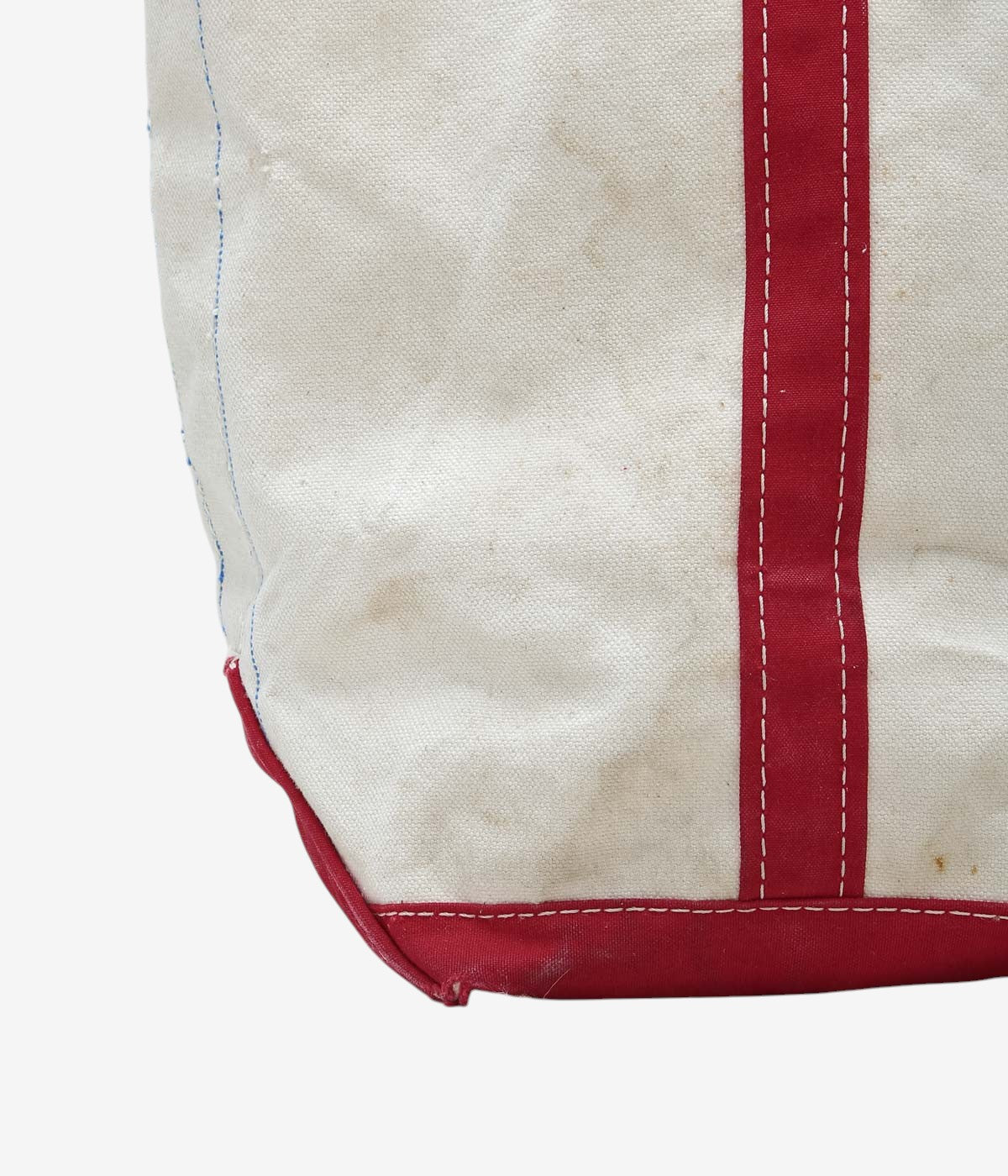 USED&VINTAGE ''80's L.L. BEAN BOAT AND TOTE M'' (RED)