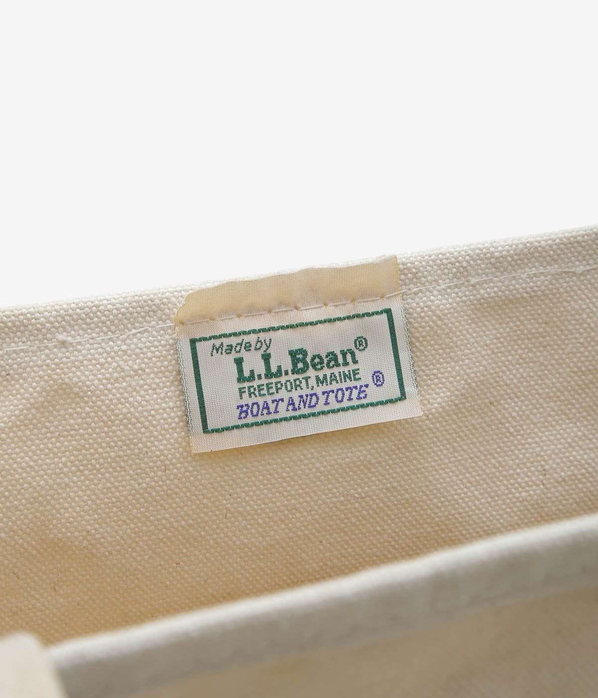 USED&VINTAGE ''80's L.L. BEAN BOAT AND TOTE XL'' (GREEN)