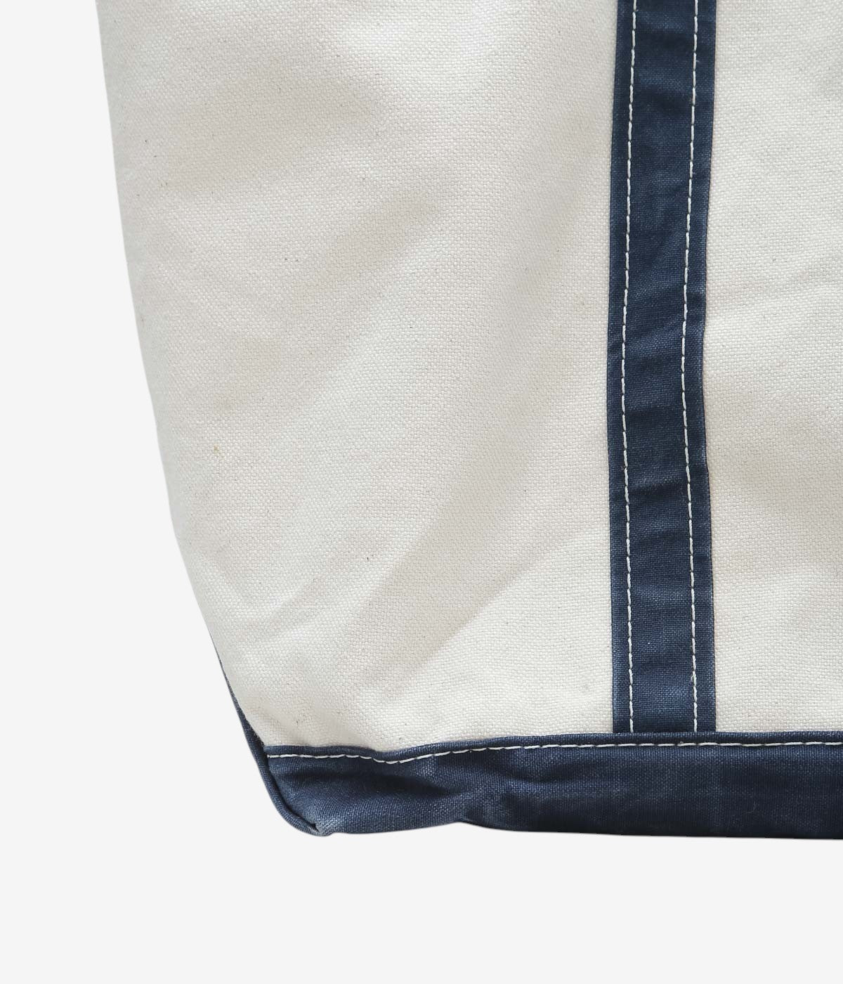 USED&VINTAGE ''90's L.L. BEAN BOAT AND TOTE L ZIPPER'' (NAVY)