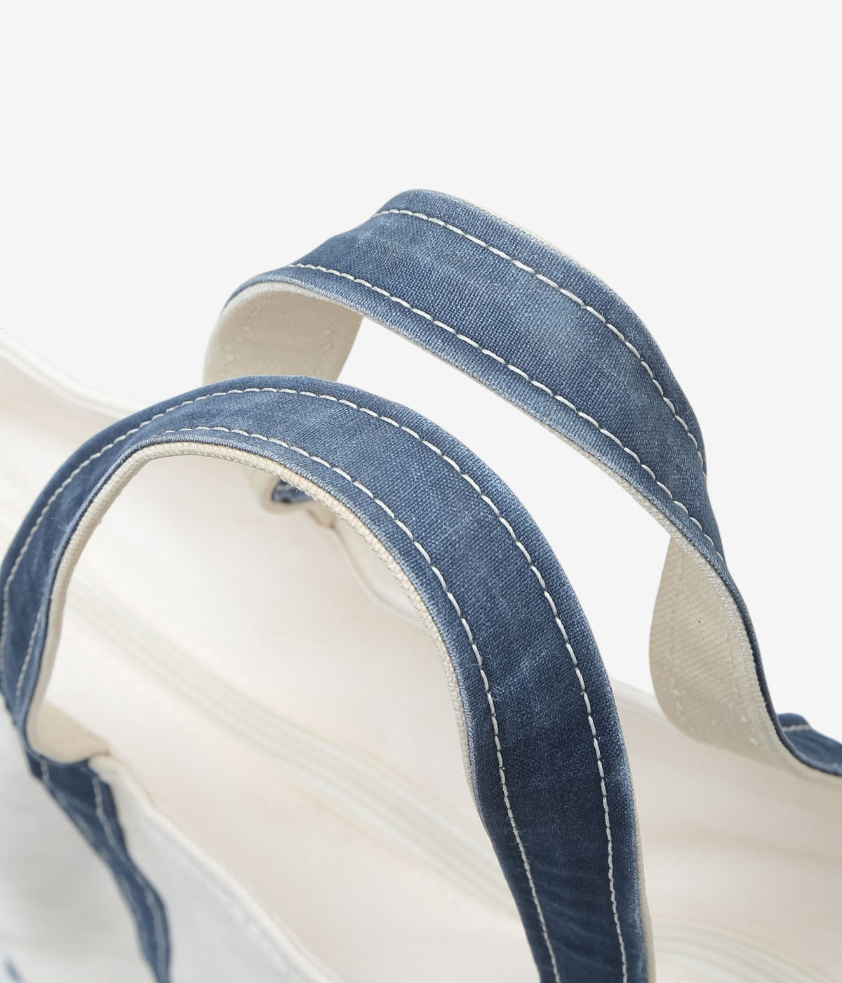 USED&VINTAGE ''90's L.L. BEAN BOAT AND TOTE L ZIPPER'' (NAVY)