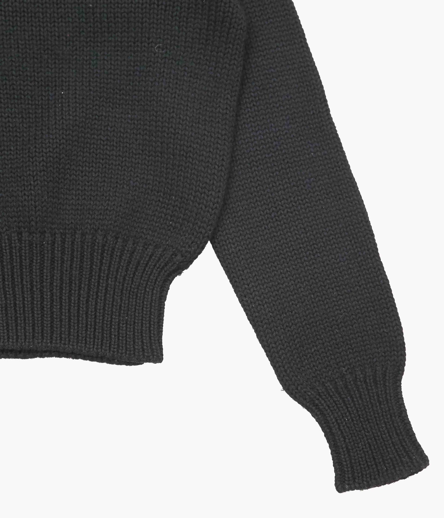 USED&VINTAGE''90'S RALPH LAUREN TURTLENECK KNIT''(BLACK)