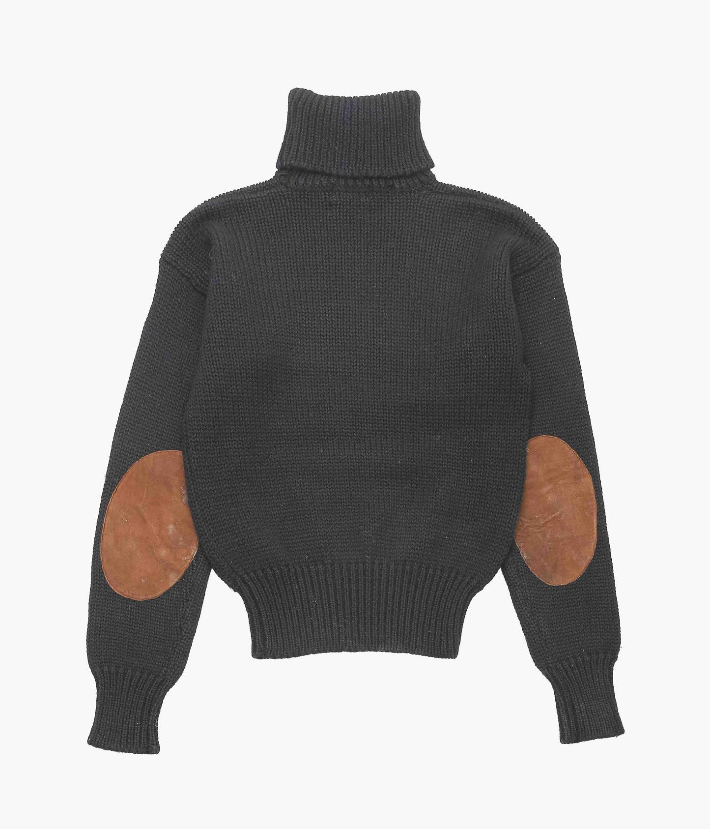 USED&VINTAGE''90'S RALPH LAUREN TURTLENECK KNIT''(BLACK)