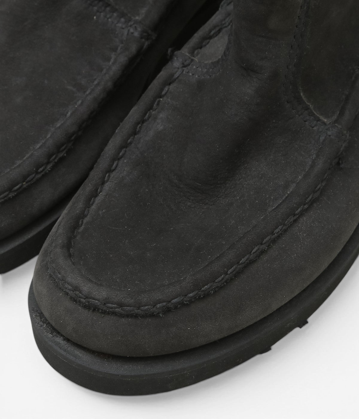 USED&VINTAGE ''90's RUSSELL MOCCASIN KNOCK-A-BOUT BOOT'' (GREY)
