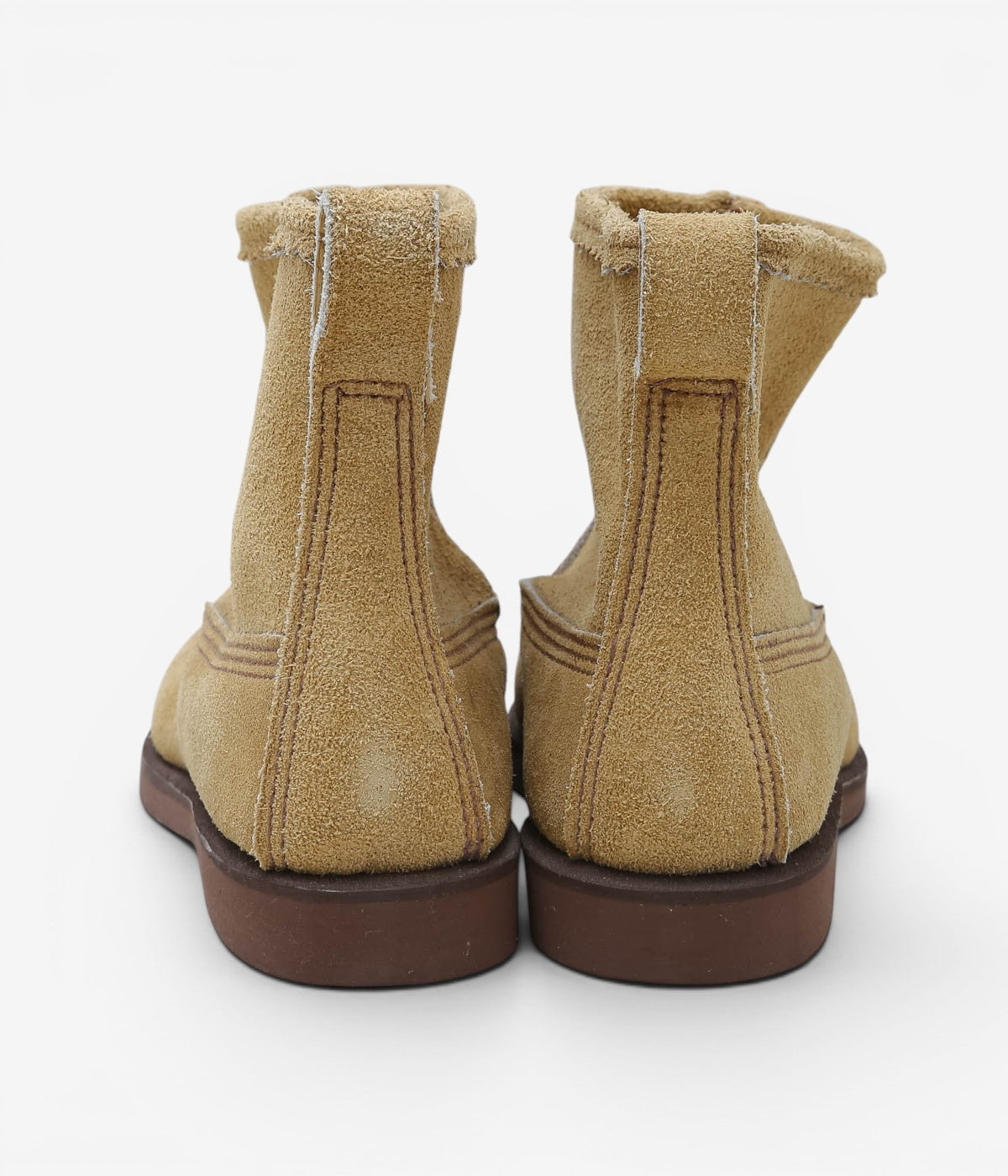 USED&VINTAGE ''90's RUSSEL MOCCASIN KNOCK-A-BOUT BOOT'' (TAN)