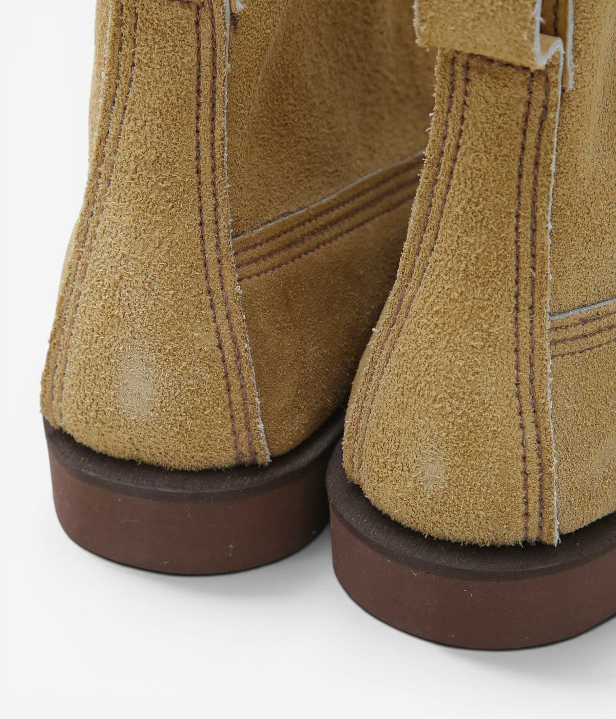 USED&VINTAGE ''90's RUSSEL MOCCASIN KNOCK-A-BOUT BOOT'' (TAN)