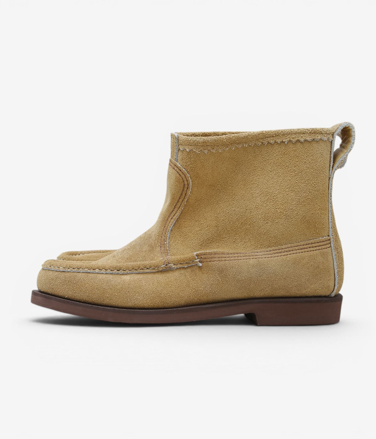 USED&VINTAGE ''90's RUSSEL MOCCASIN KNOCK-A-BOUT BOOT'' (TAN)