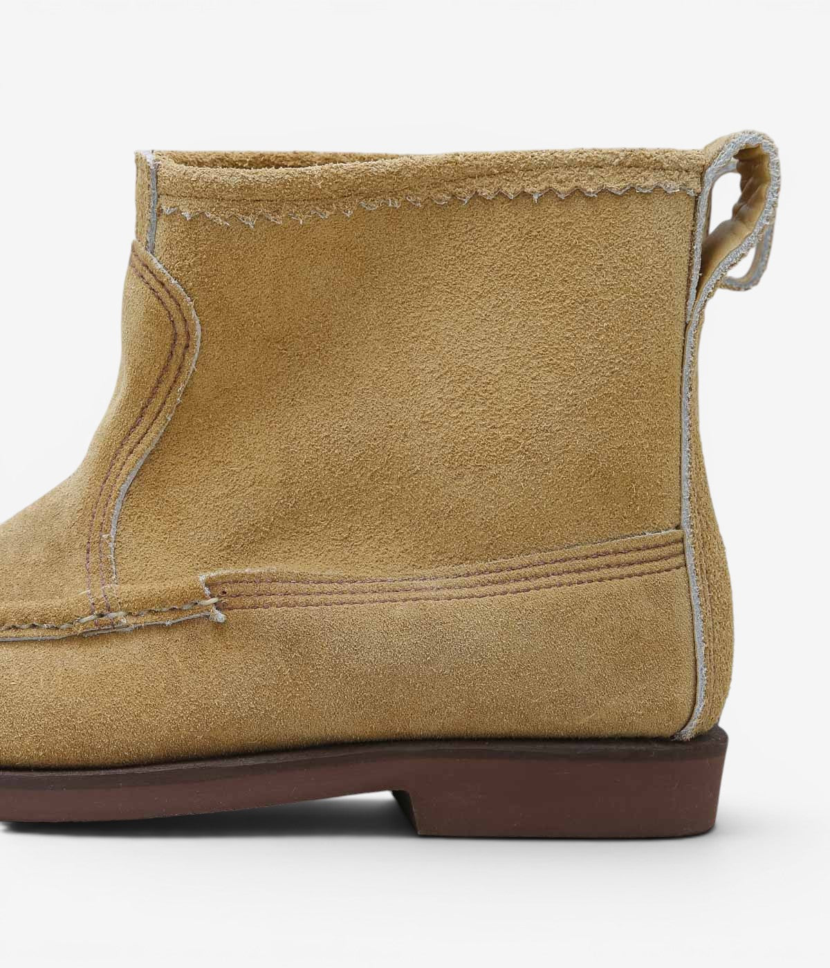 USED&VINTAGE ''90's RUSSEL MOCCASIN KNOCK-A-BOUT BOOT'' (TAN)