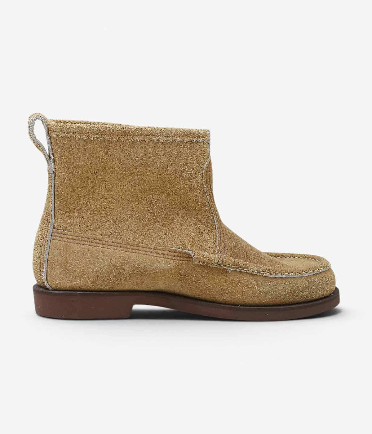 USED&VINTAGE ''90's RUSSEL MOCCASIN KNOCK-A-BOUT BOOT'' (TAN)