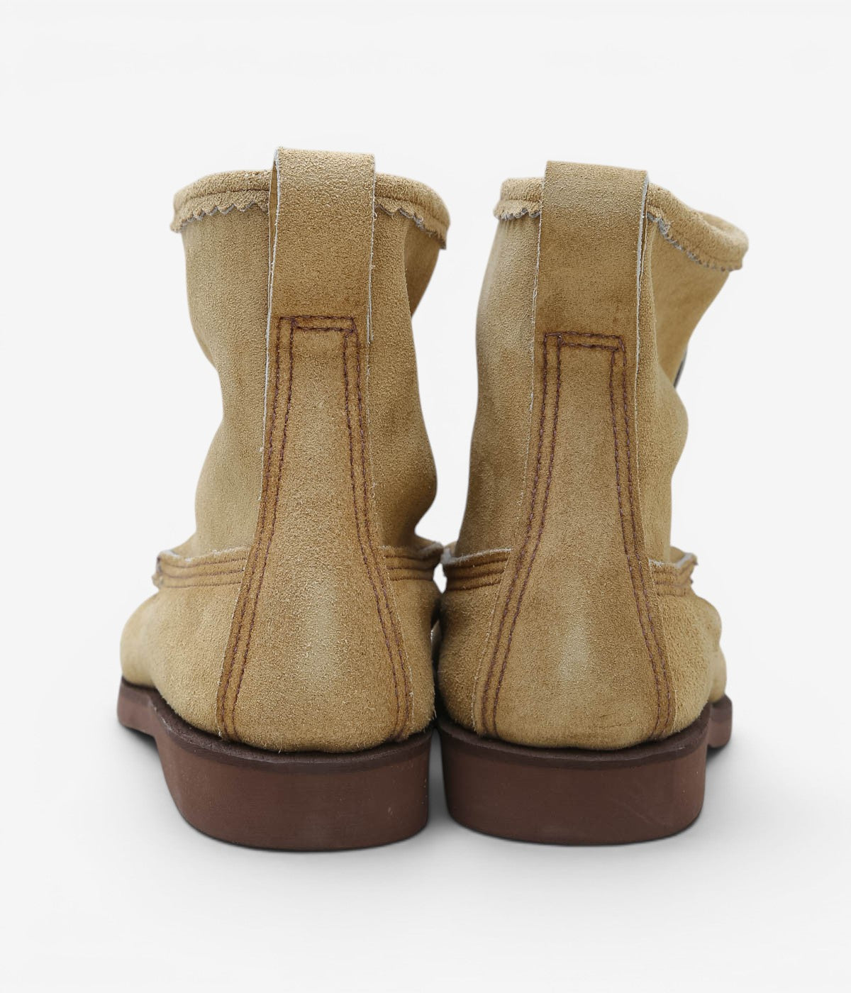 USED & VINTAGE "90's RUSSELL MOCCASIN KNOCK-A-BOUT BOOT" (TAN)