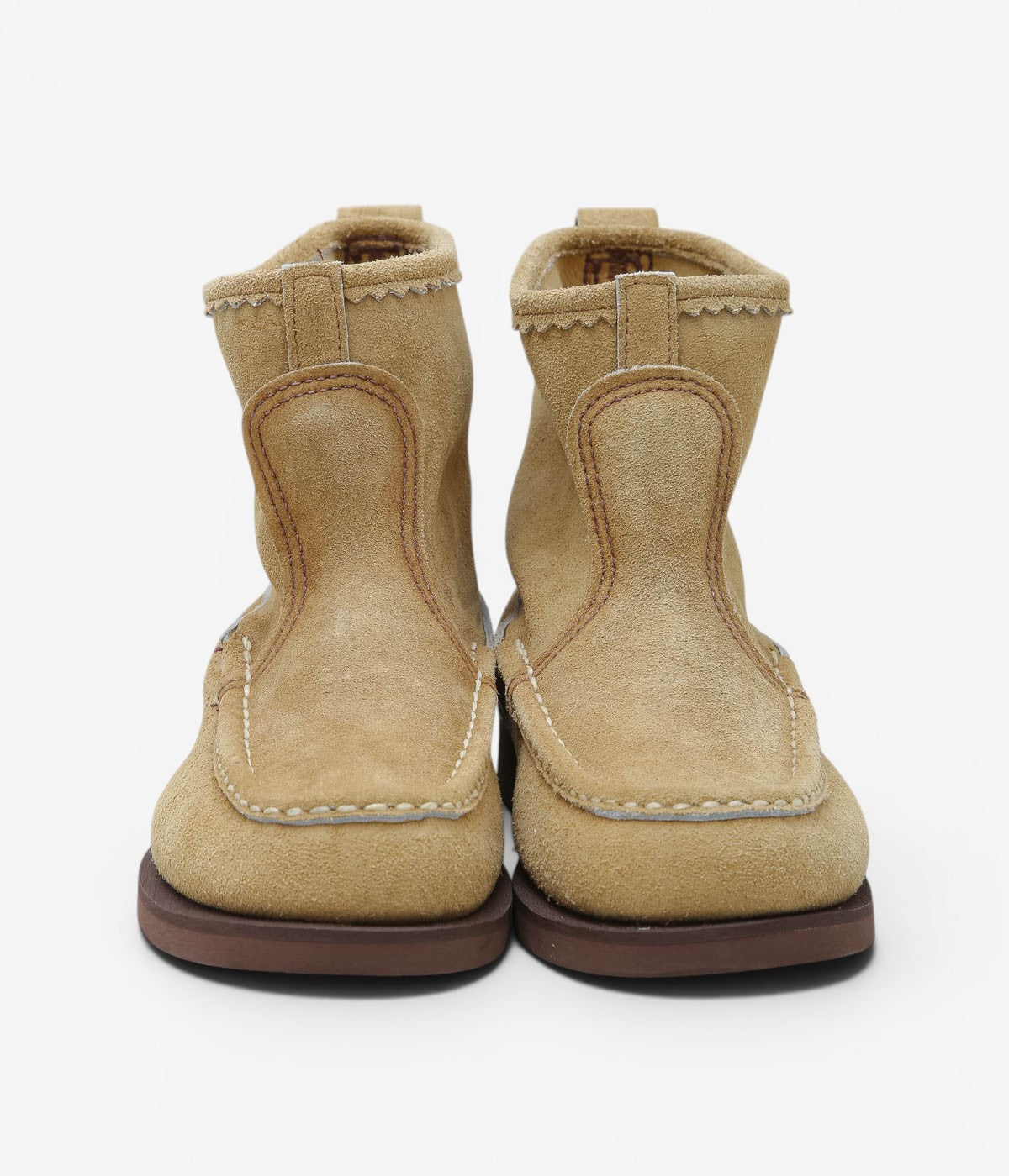 USED & VINTAGE "90's RUSSELL MOCCASIN KNOCK-A-BOUT BOOT" (TAN)