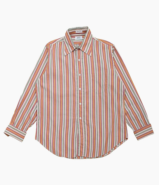 USED&VINTAGE ''GANT SHIRTMAKERS COTON MULTI STRIPE SHIRT MADE IN U.S.A'' (MULTI)