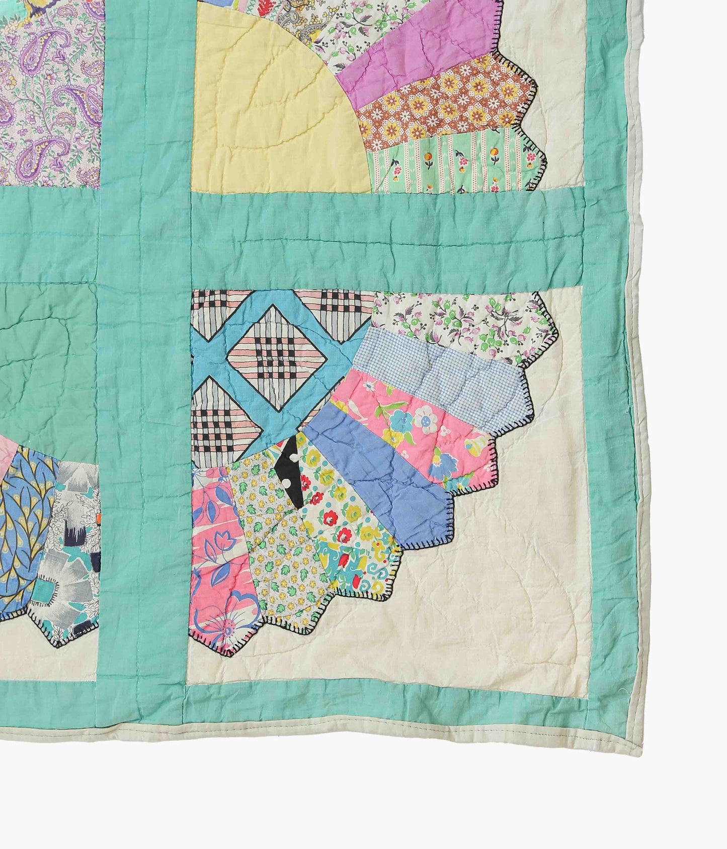 VINTAGE AMERICAN QUILT ''VINTAGE QUILT ⑰'' (ASSO)