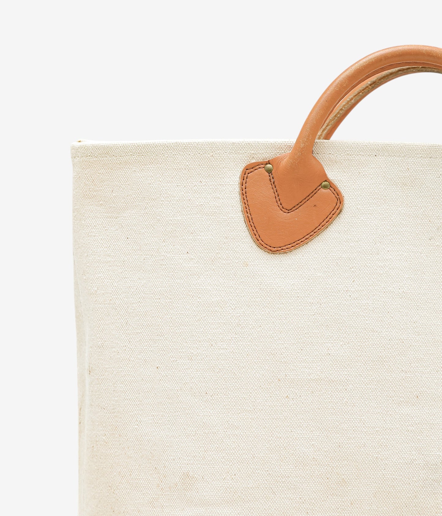 VINTAGE BAGS ''70'S L.L.BEAN LOG CARRY'' (WHITE)