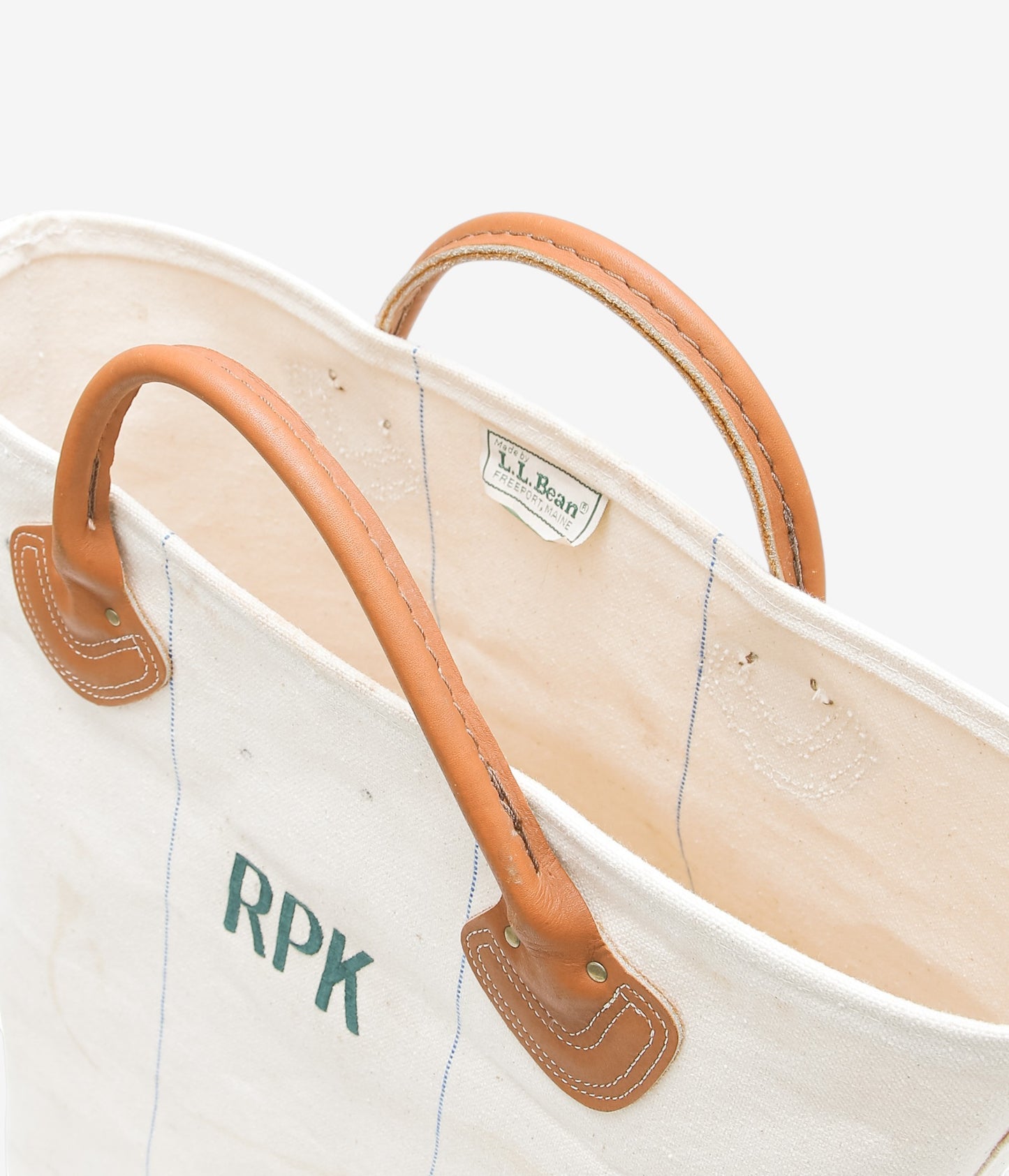 VINTAGE BAGS  ''80'S L.L. BEAN LOG CARRY TOTE ④'' (SIGNATURE)