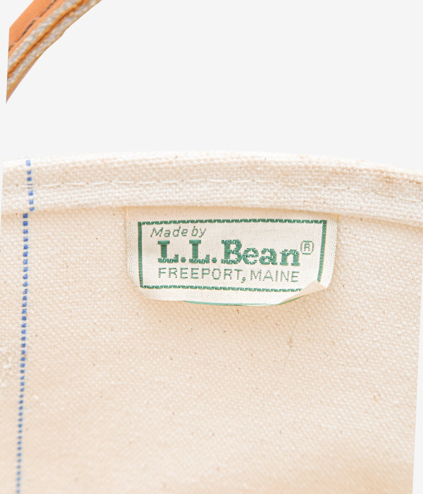 VINTAGE BAGS  ''80'S L.L. BEAN LOG CARRY TOTE ④'' (SIGNATURE)