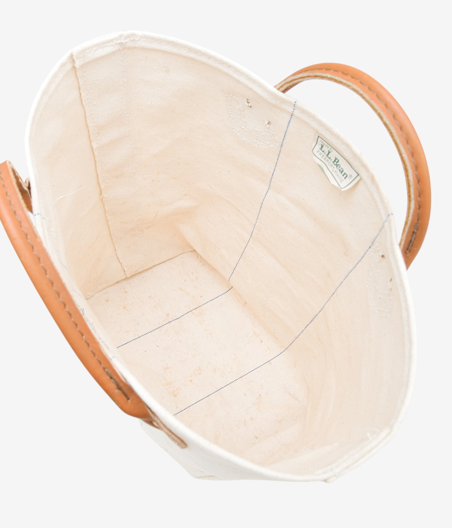 VINTAGE BAGS  ''80'S L.L. BEAN LOG CARRY TOTE ④'' (SIGNATURE)