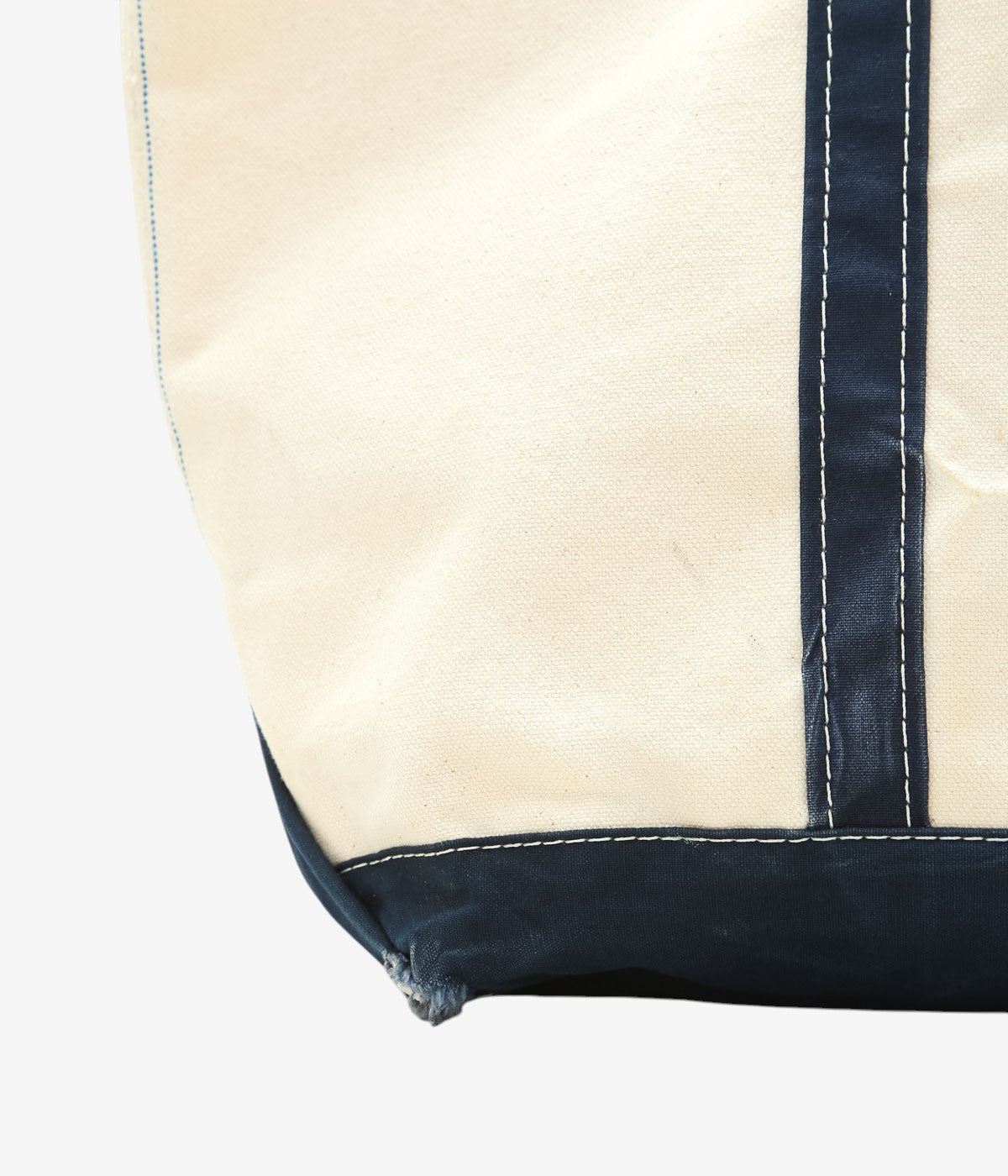 VINTAGE BAGS ''80'S VINTAGE L.L.BEAN TOTE'' (NAVY)