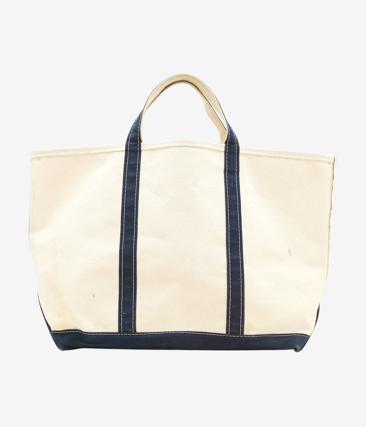 VINTAGE BAGS ''80'S VINTAGE L.L.BEAN TOTE'' (NAVY)