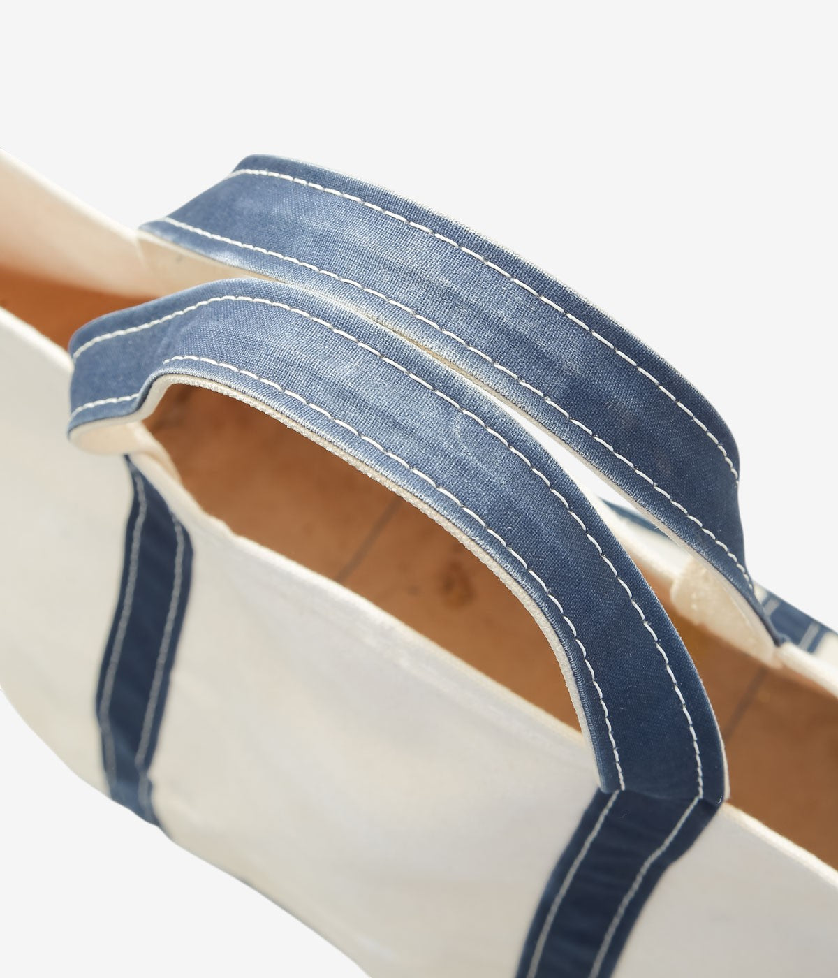 VINTAGE BAGS ''80'S VINTAGE L.L.BEAN TOTE'' (NAVY)