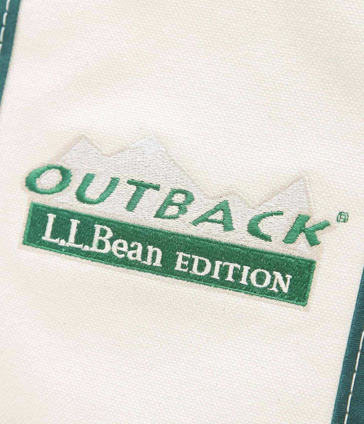 VINTAGE BAGS ''90'S BEAN TOTE OUTBACK EDITION'' (OFF WHITE)